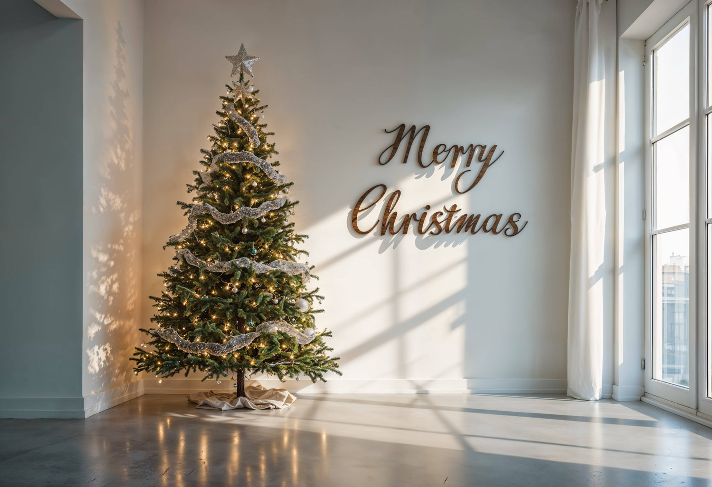 Chiefbackdrop™ Luxury Christmas Tree Scene Cloth