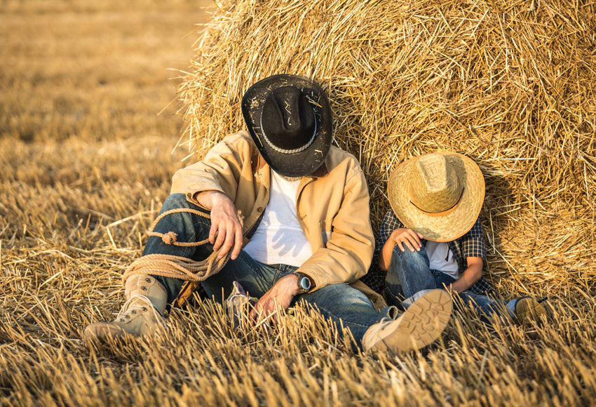 Chiefbackdrop™ Western Fields Father's Day Backdrop Photography Background