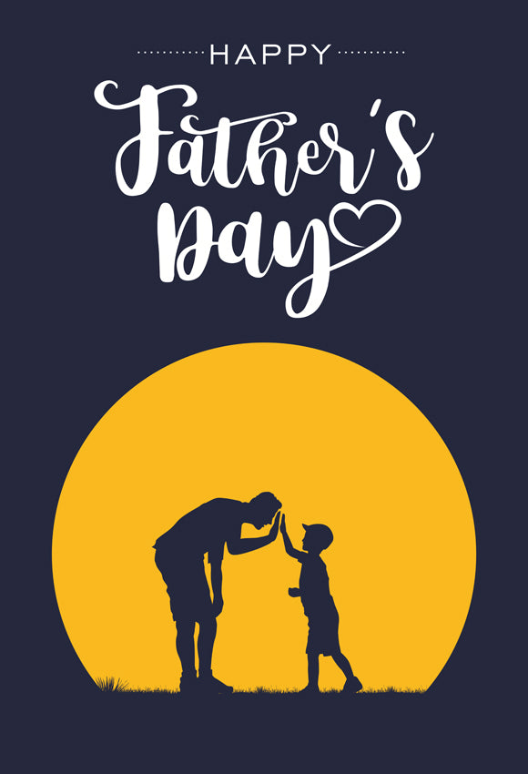 Chiefbackdrop™ Father-son Agreement Father's Day Backdrop Photography Background