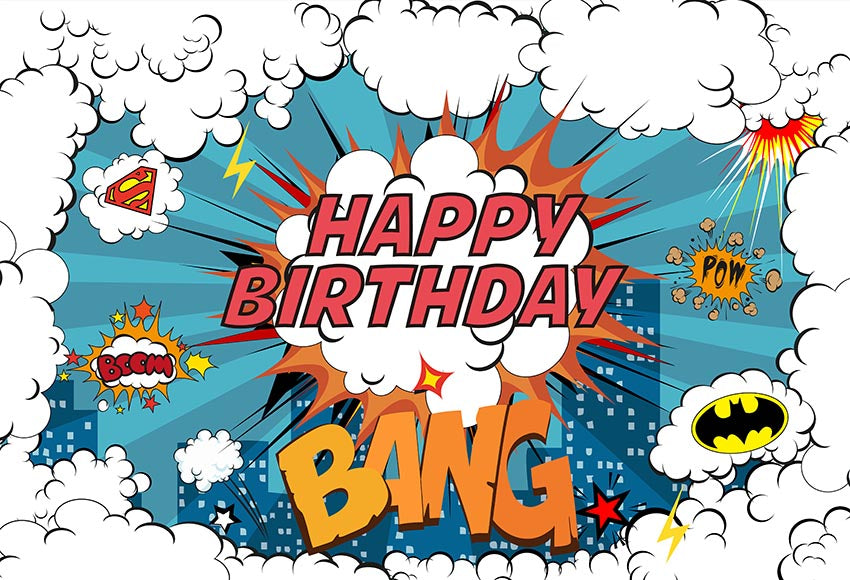 Chiefbackdrop™ Cartoon Movie Background For Birthday Baby Shower Backdrops