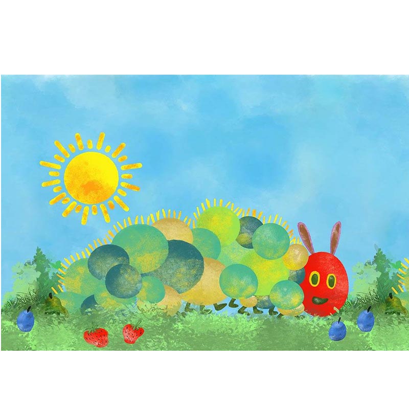 Chiefbackdrop™ Cartoon Backdrops for Baby Shower Decorations Photography Backdrops