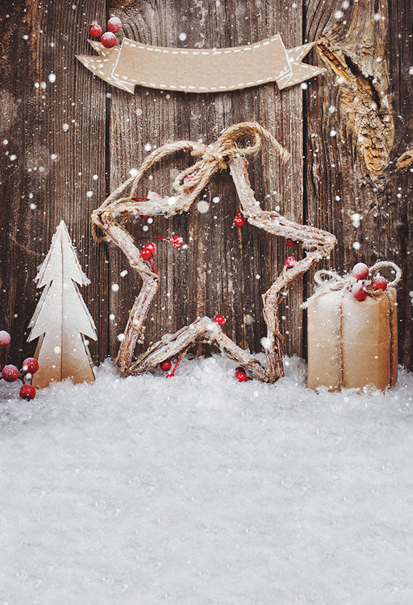 Chiefbackdrop™ Creative Christmas Decoration Board Background Portrait Backdrops