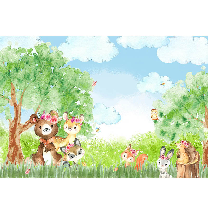 Chiefbackdrop™ Cute Animals Background Photography Muslin Backdrops Affordable Photography Websites