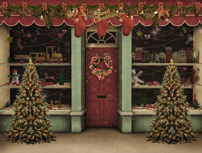 Chiefbackdrop™ Fine Shop with Gifts on Display Background G-1220