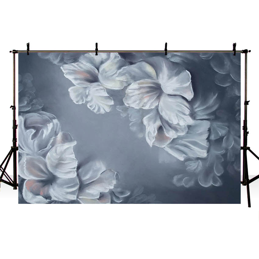 Chiefbackdrop™ Hand-drawn Flower Illustrations Baby Shower Ideas for A Girl