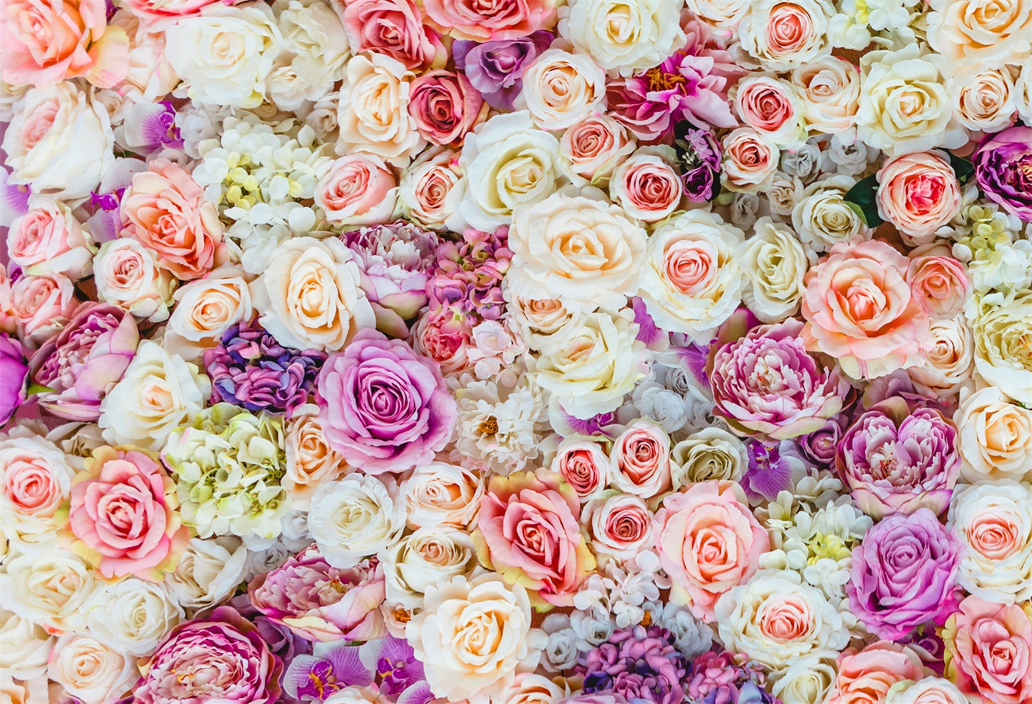 Chiefbackdrop™ Colorful Flowers Backdrops for photography for Wedding