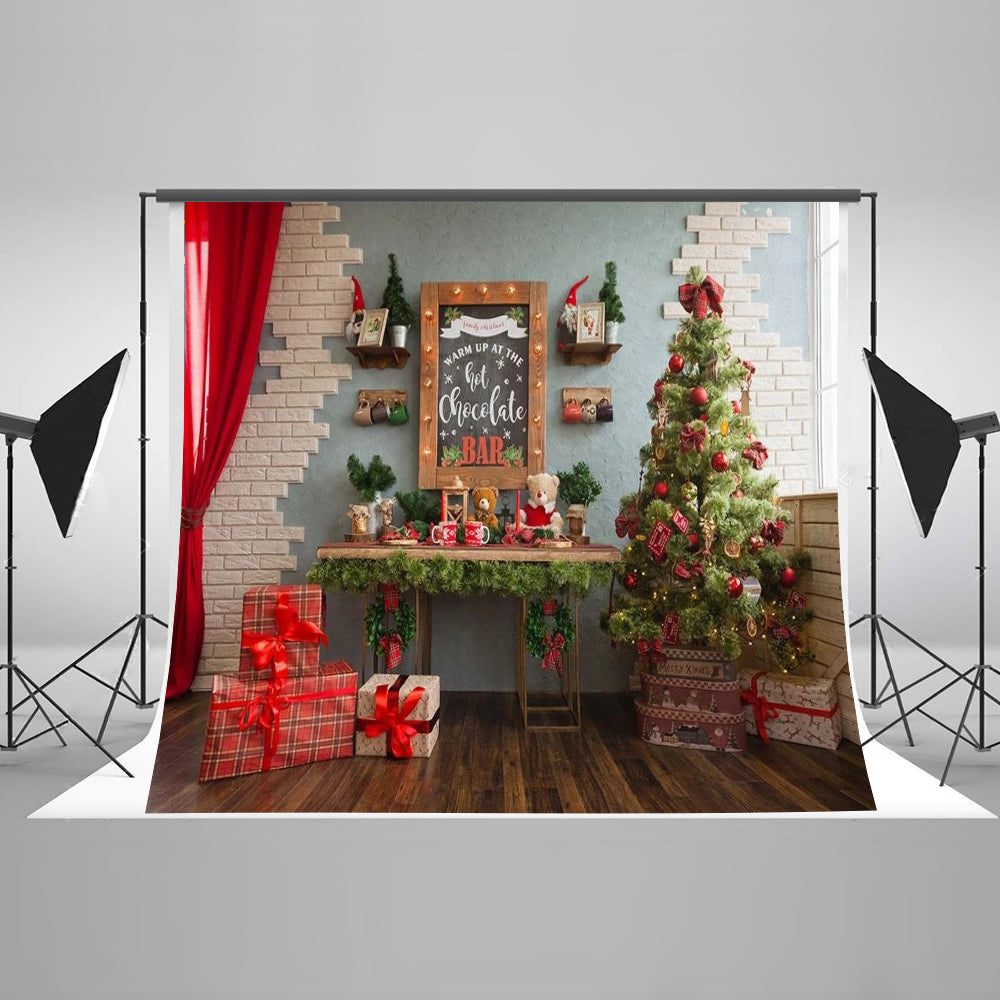 Chiefbackdrop™ Christmas Decorations Indoor Backdrops