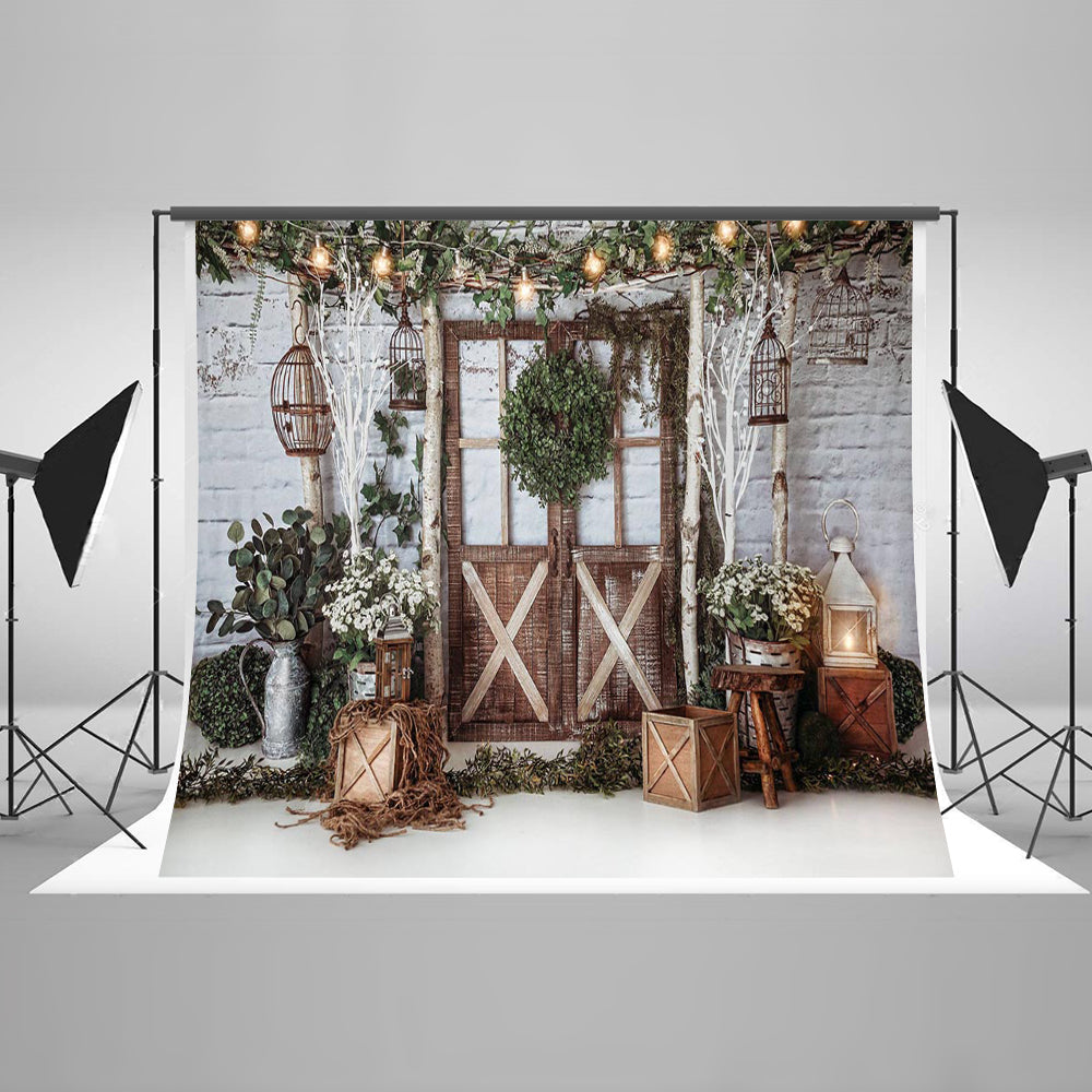 Chiefbackdrop™ Outdoor Christmas Decorations Backdrops