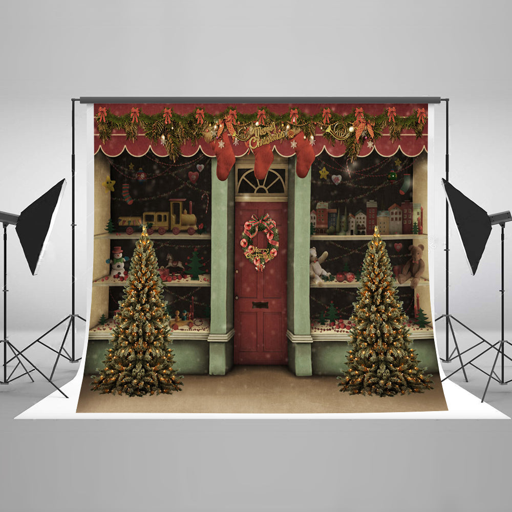 Chiefbackdrop™ Fine Shop with Gifts on Display Background
