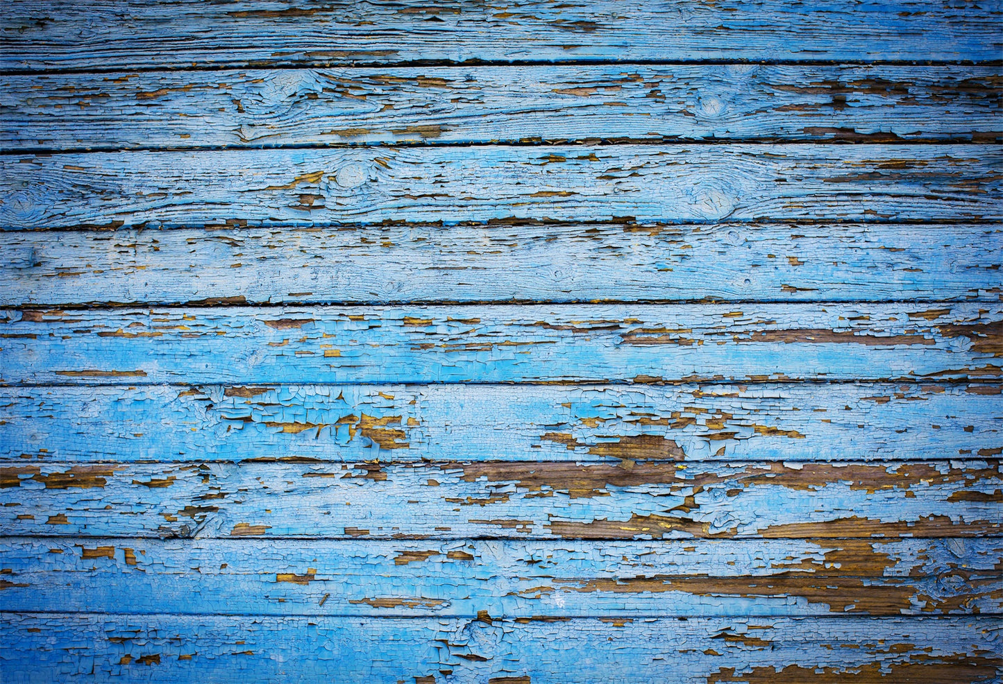 Blue Painted Background Rotten Wood Backdrops For Photography | Chiefbackdrop