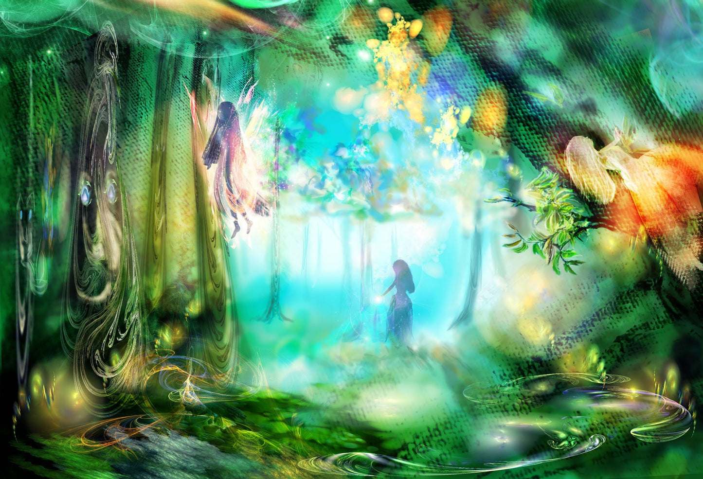 Fairy Tale World Background Abstract Backdrops For Portrait Photography | Chiefbackdrop