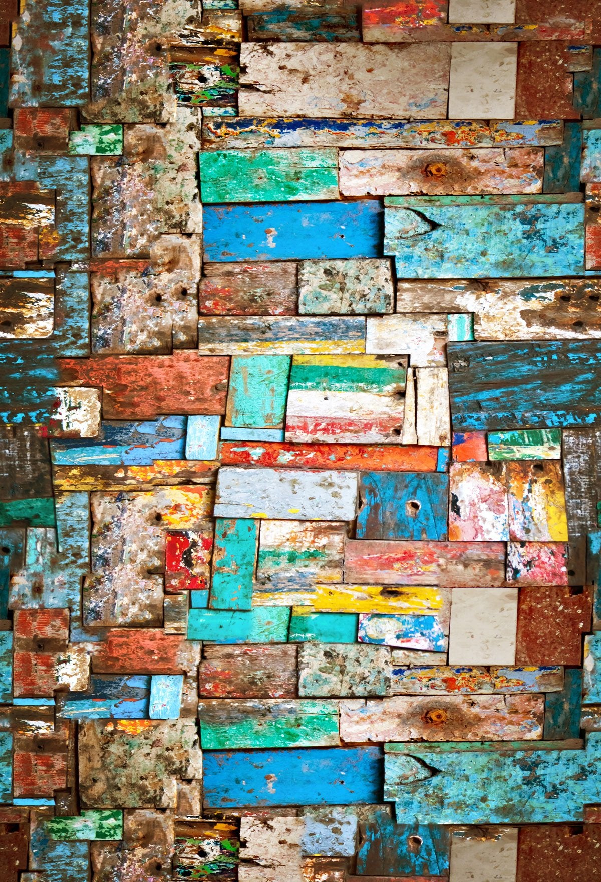 Chiefbackdrop™ Graffiti Wood Floor Texture Backdrop For Photography