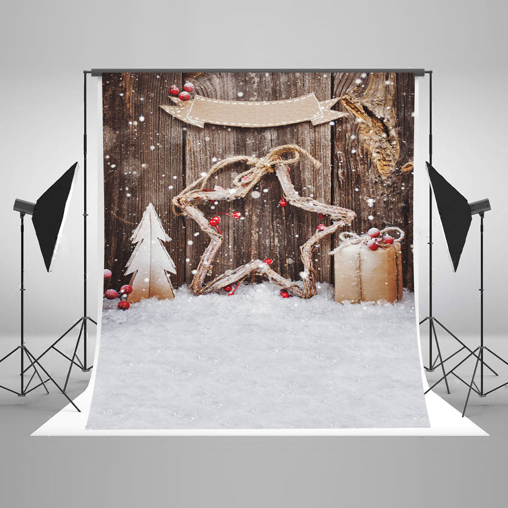 Chiefbackdrop™ Creative Christmas Decoration Board Background Portrait Backdrops