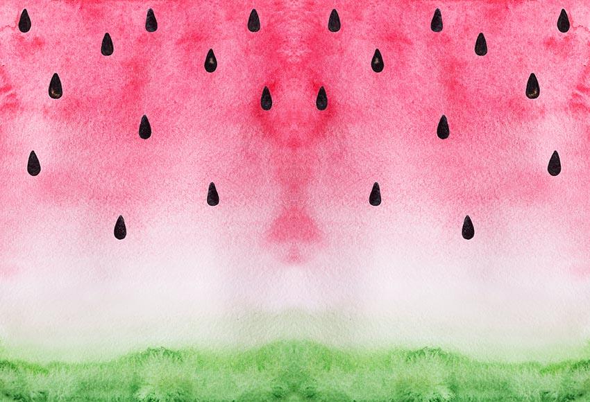 Chiefbackdrop™ Watermelon Pulp Background Cute Backdrops