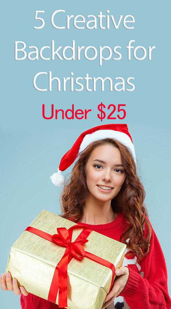 5 Creative Backdrops for Christmas under $25