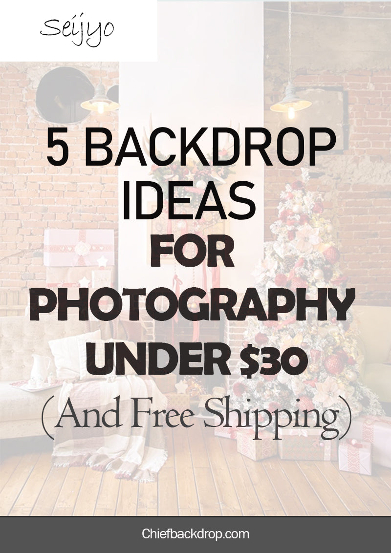 5 Backdrop ideas for photography under $30