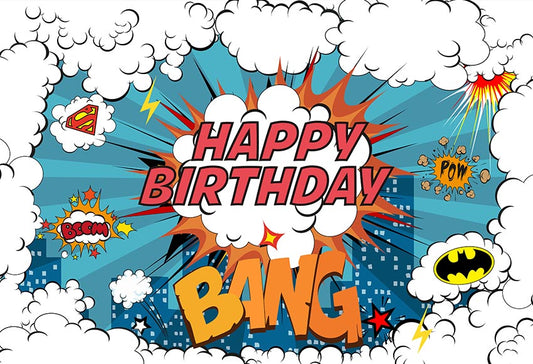 Chiefbackdrop™ Cartoon Movie Background For Birthday Baby Shower Backdrops