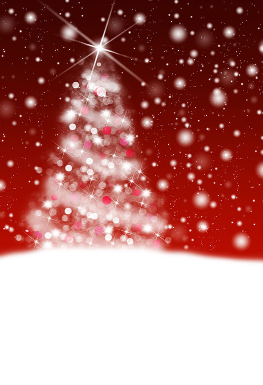 Chiefbackdrop™ Bokeh Christmas Tree Background Beauteous Festvial Backdrops