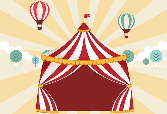 Chiefbackdrop™ Circus Park Backdrop for Photography