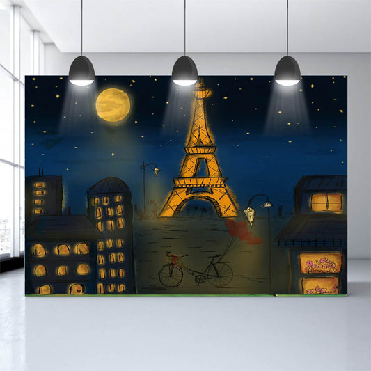 Chiefbackdrop™ Cute Baby Painting for Photography Ideas Baby Shower Backdrops