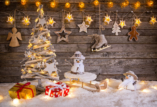 Chiefbackdrop™ Fabulous Board with Ornaments Backdrops for Christmas