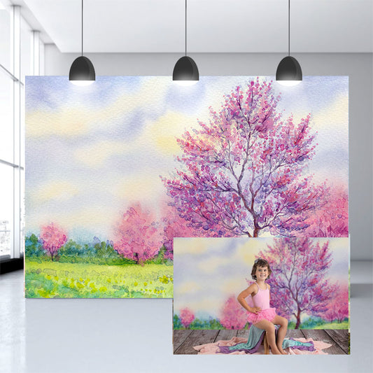 Chiefbackdrop™ Spring Theme Background Photography Backdrops For Baby Shower