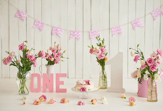 Chiefbackdrop™ DIY Flower Photo Backdrop Baby Shower Backdrop for Pictures