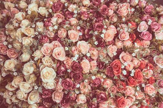 Chiefbackdrop™ Roses Floral Backdrops Wedding Photography Background