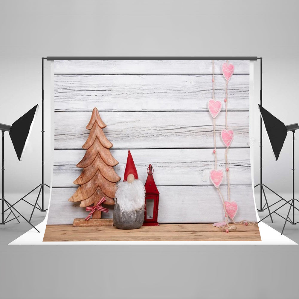 Chiefbackdrop™ Wood Christmas Photography Backdrops