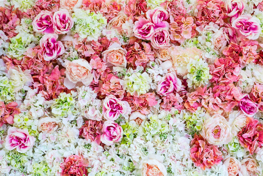 Chiefbackdrop™ Various Flowers Background For Baby Show And Wedding