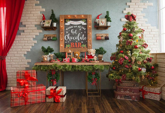 Chiefbackdrop™ Christmas Decorations Indoor Backdrops