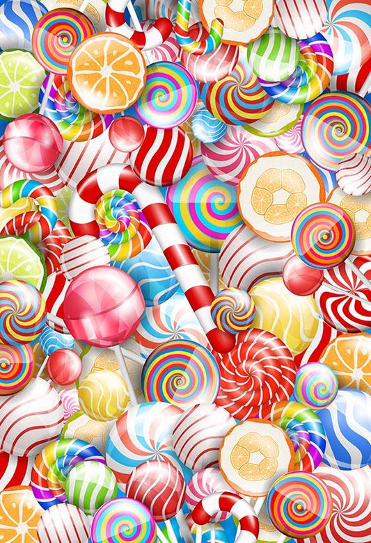 Chiefbackdrop™ Exquisite Candies Background Children Favourtie Backdrops