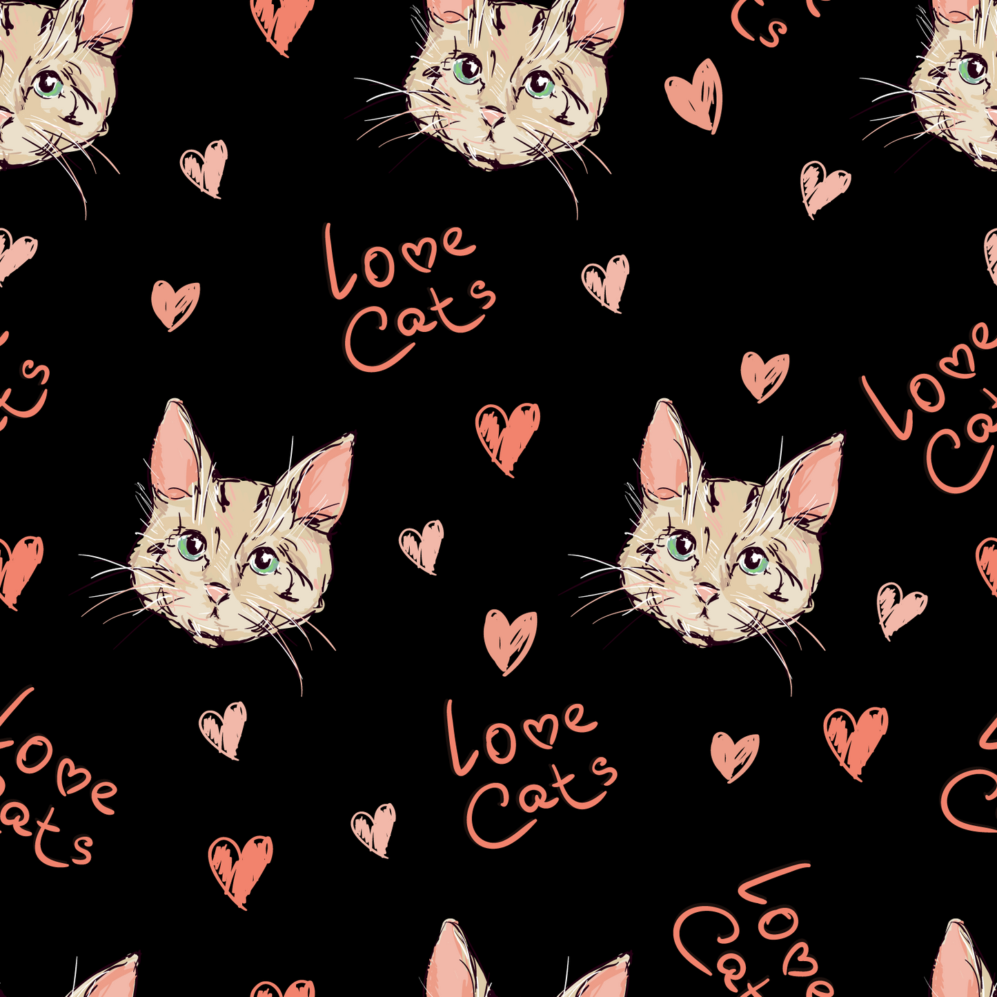 Love Cats Meme Background Pet Backdrops For Photography