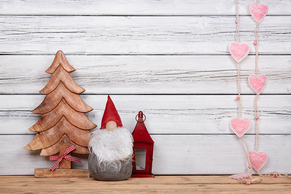 Chiefbackdrop™ Wood Christmas Photography Backdrops 